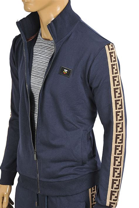 fendi jacket for man|fendi men's tracksuit.